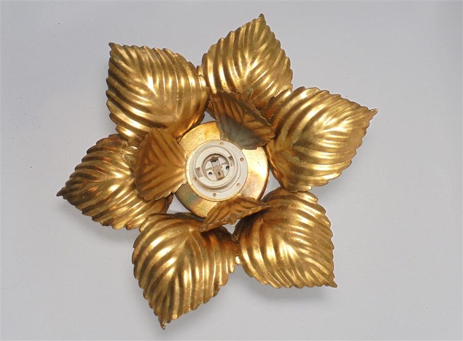 Masca golden flower wall lamp