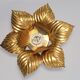 Masca golden flower wall lamp