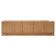 Italian Oak Wood Sideboard with Hand Carved Patterns in the Doors, Italy