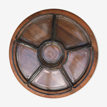 Round table tray