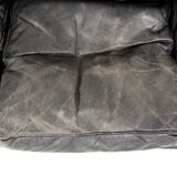 Scandinavian leather sofa 3 seater, Sweden, 1960