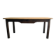 Antique farmhouse table in patinated solid wood - 178 cm