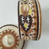 HB Quimper geometric design 70s bonbonnière