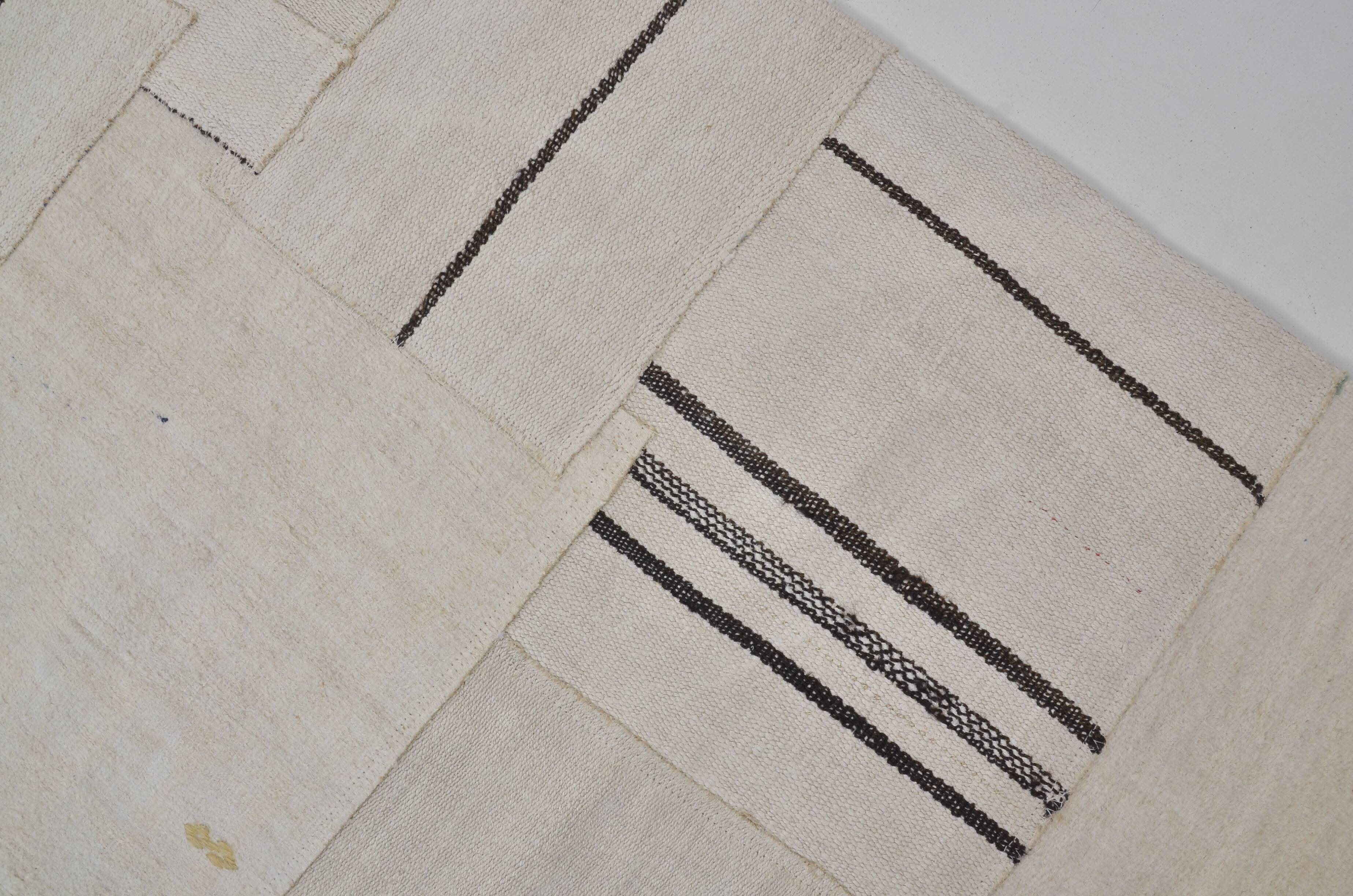 Vintage Anatolian Hemp Kilim Runner sku 3837