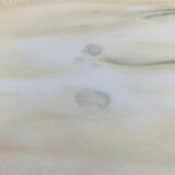 Side table pedestal table marble kidney louis XV style