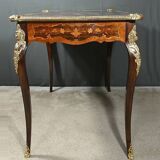 Rosewood Table with Marquetry, Napoléon III period