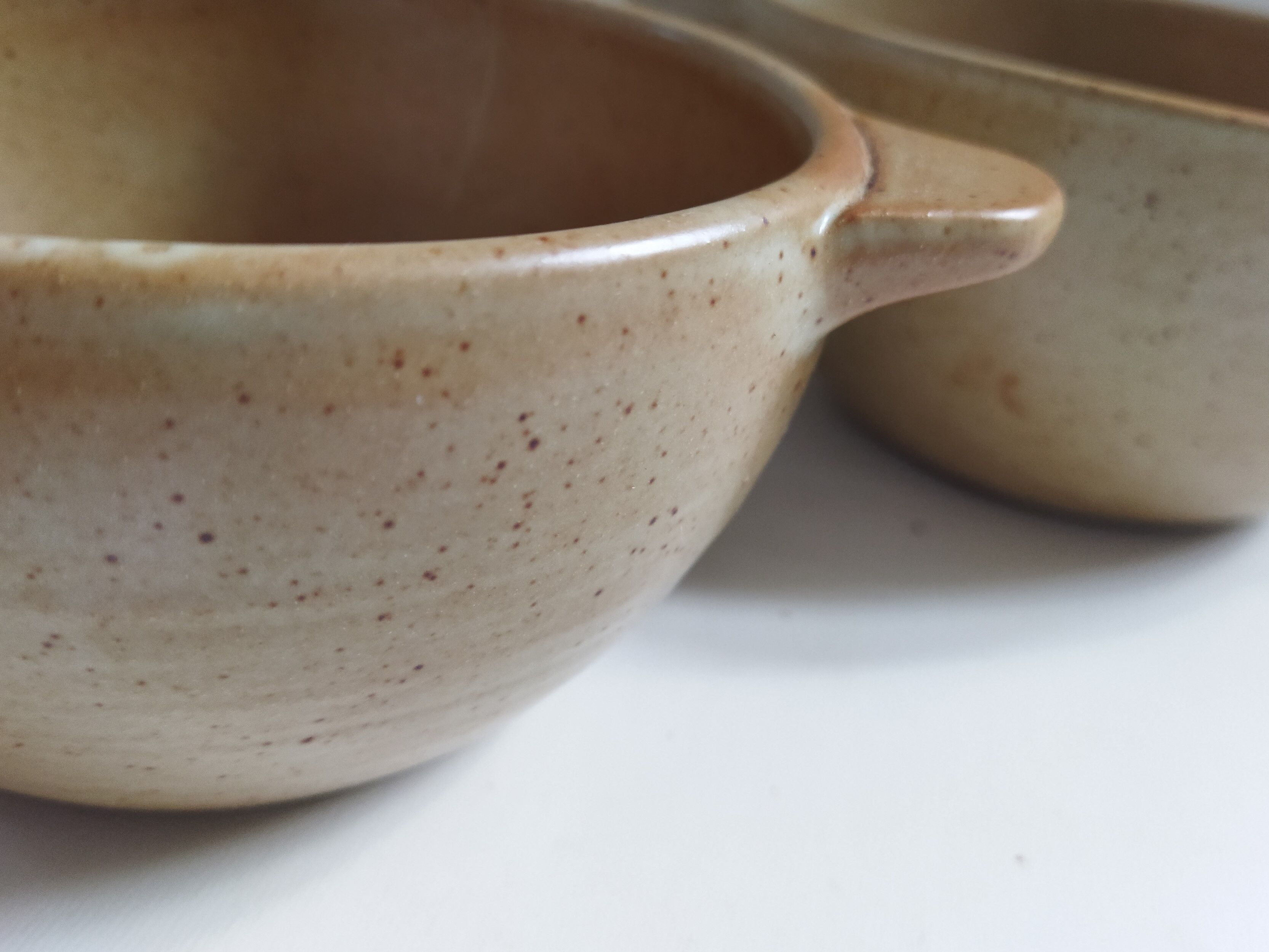 Sandstone ear bowls cnp grès village