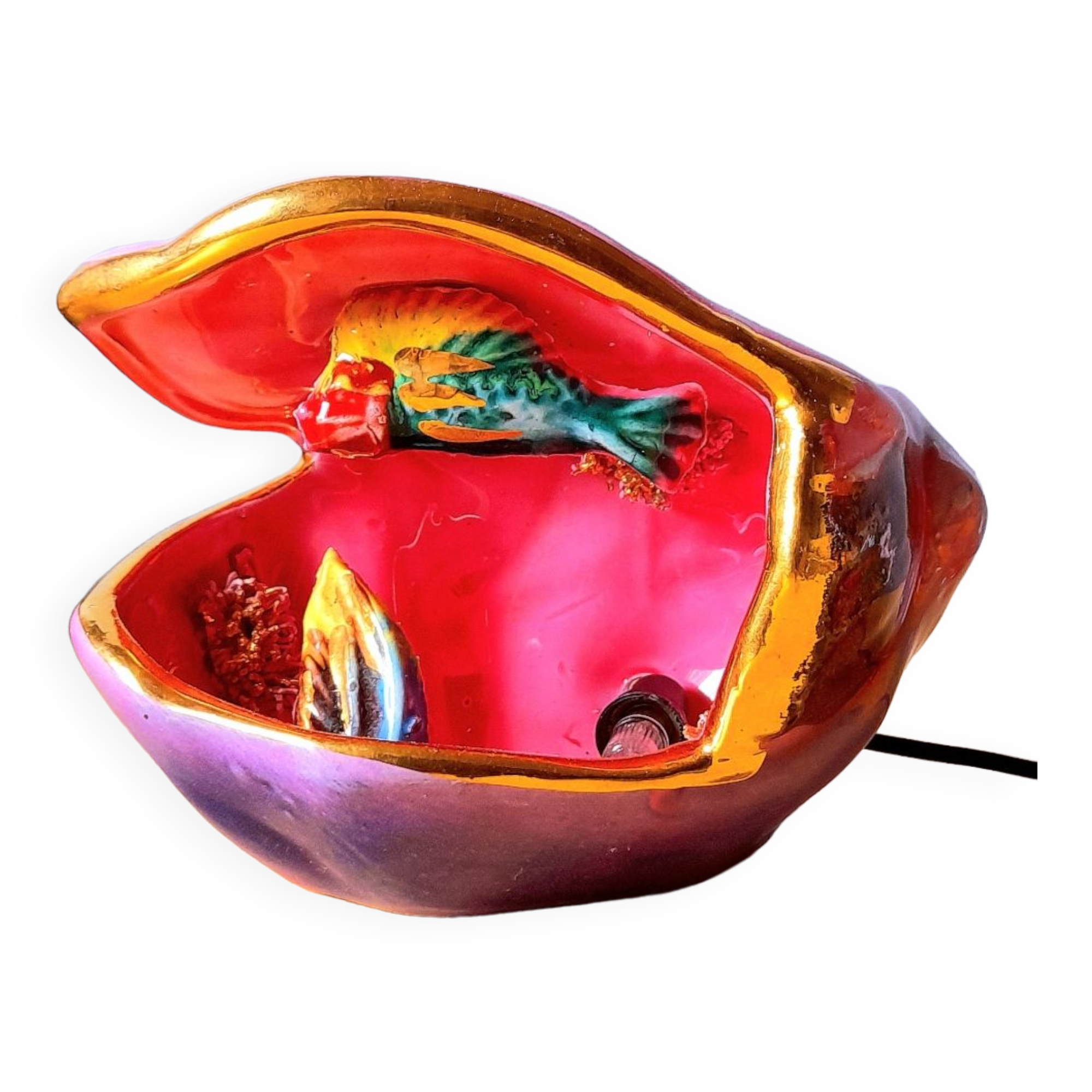 Shell lamp Vallauris