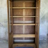 Large art deco glass cabinet.