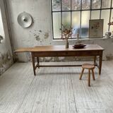 Oak farmhouse table