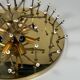 1960s/70s Ceiling Lamp Ernst Palme made of brass and glass, Germany