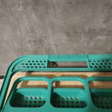 Vintage folding bottle holder