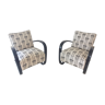 Pair of H269 armchairs – Jindrich Halabala