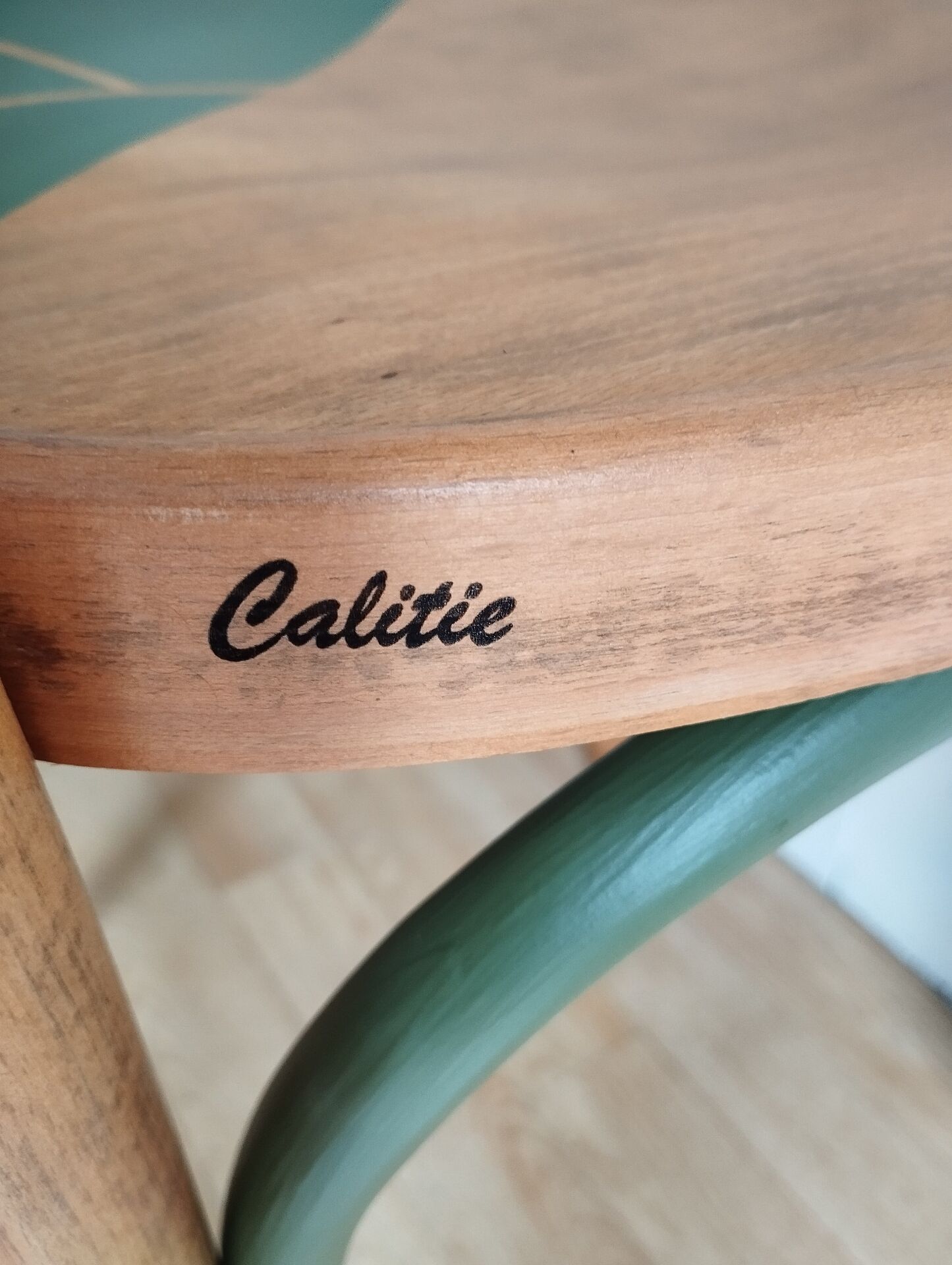 Pair of bistro chairs