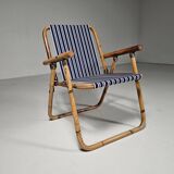 "Patio" dining set in bamboo, Italy, 1960s