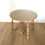 Rattan table