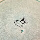 Dessert plates slurry HB Choisy the vintage king 60s lot of 5 plates