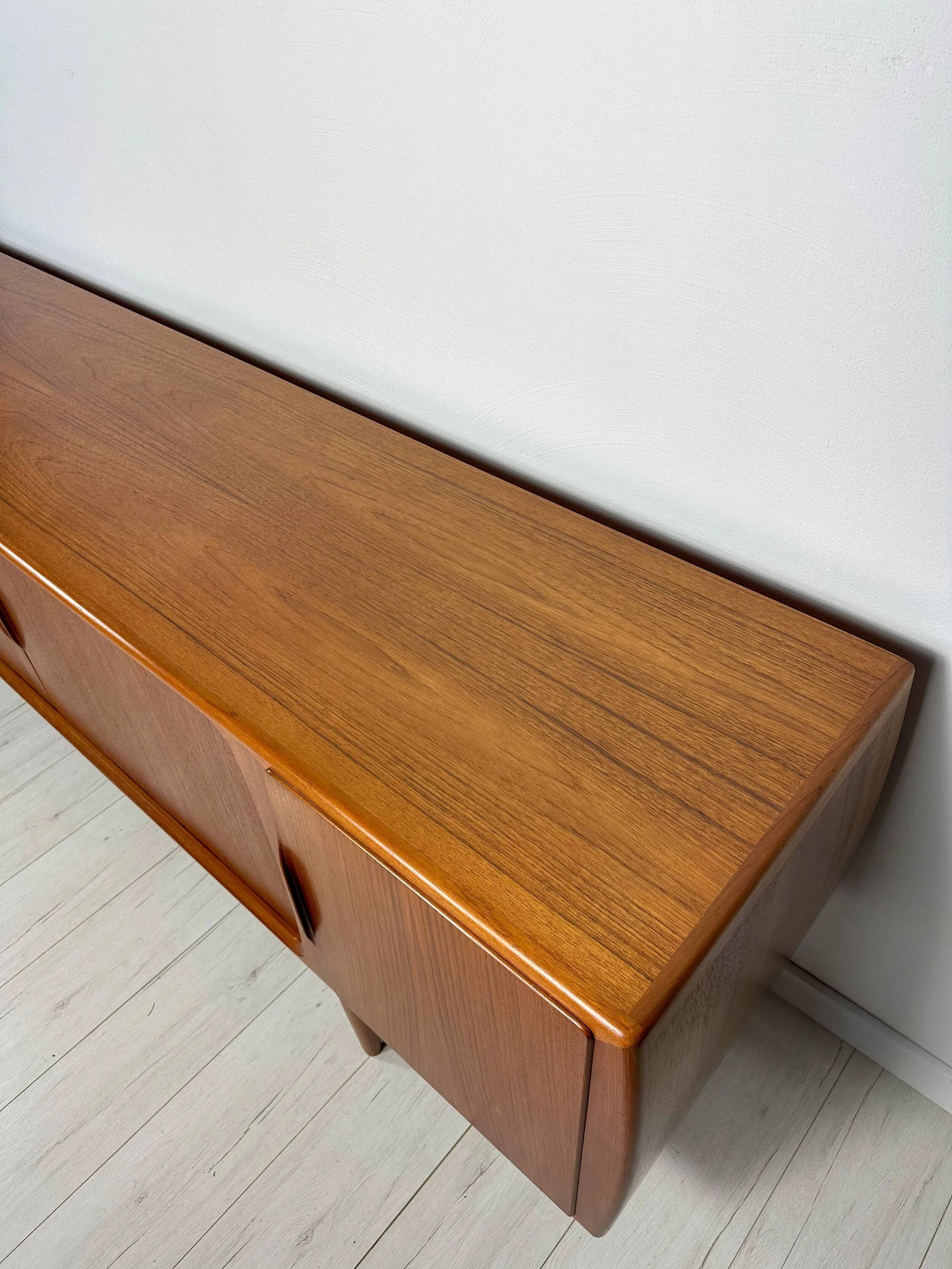 60s vintage Danish teak sideboard 19 by Johannes Andersen for Uldum Møbelfabrik