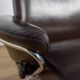 Ergonomic Lounge Chair with Ottoman Model from Ekornes Stressless, 2000s, Set of 2