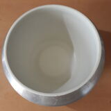 Pair of 2 buckets ice brushed aluminium