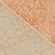 Pale Red & Cream Turkish Vintage Runner Rug, 83x376Cm