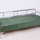 Bauhaus Sofa in Chrome, Steel, and Fabric, Czech, 1930s