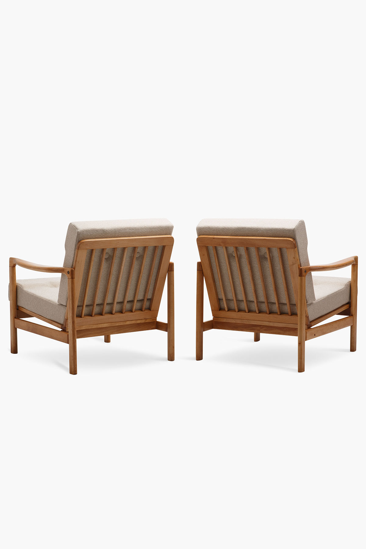 Paire de fauteuils B-7522 des années 60