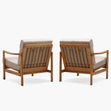 Paire de fauteuils B-7522 des années 60