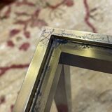 Set of 3 brass nesting tables by Guy Lefevre for Maison Jansen