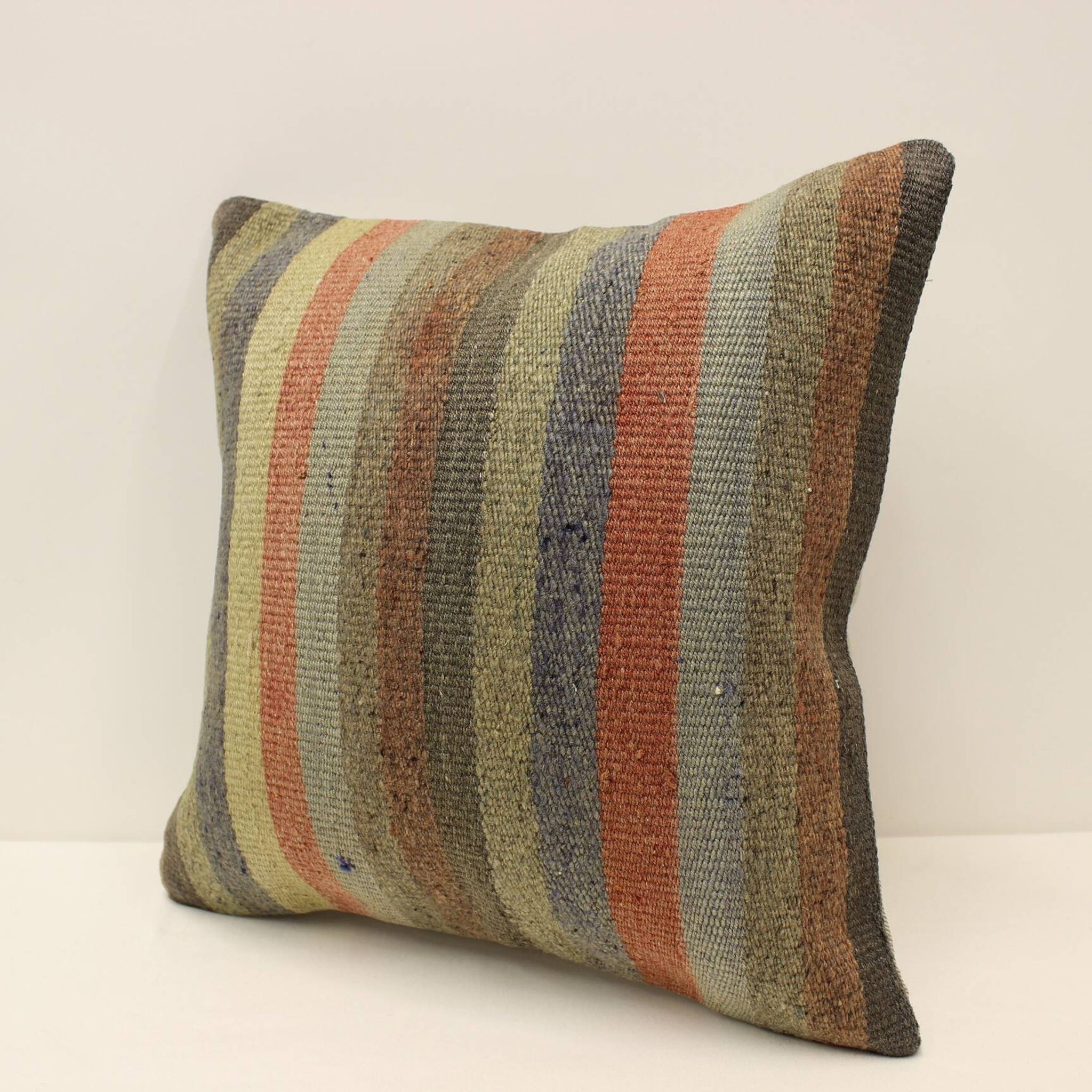 Coussin kilim turc, 45x45 cm, kb-1393