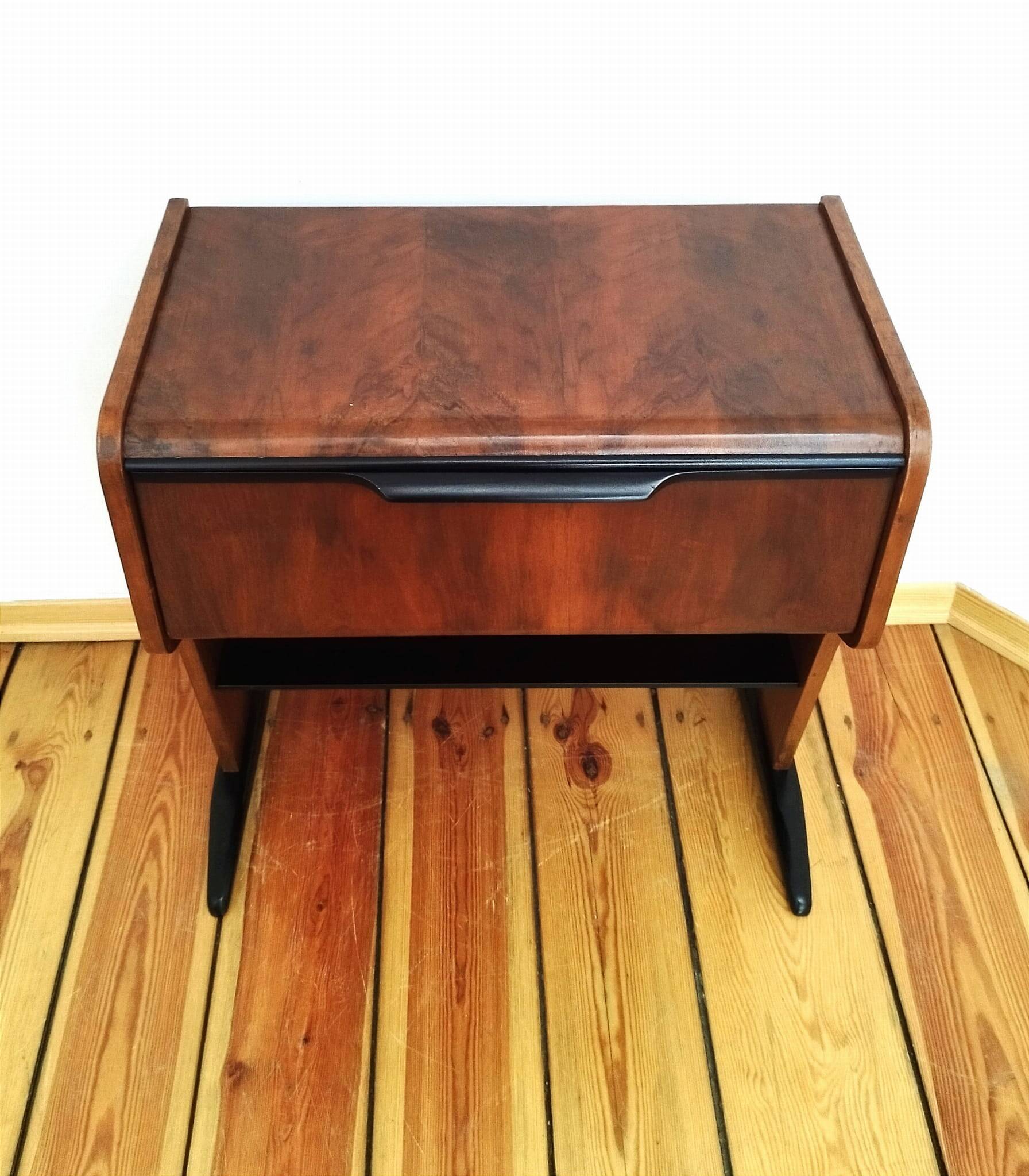 Jindrich Halabala TV cabinet, Czechoslovakia, 1940s
