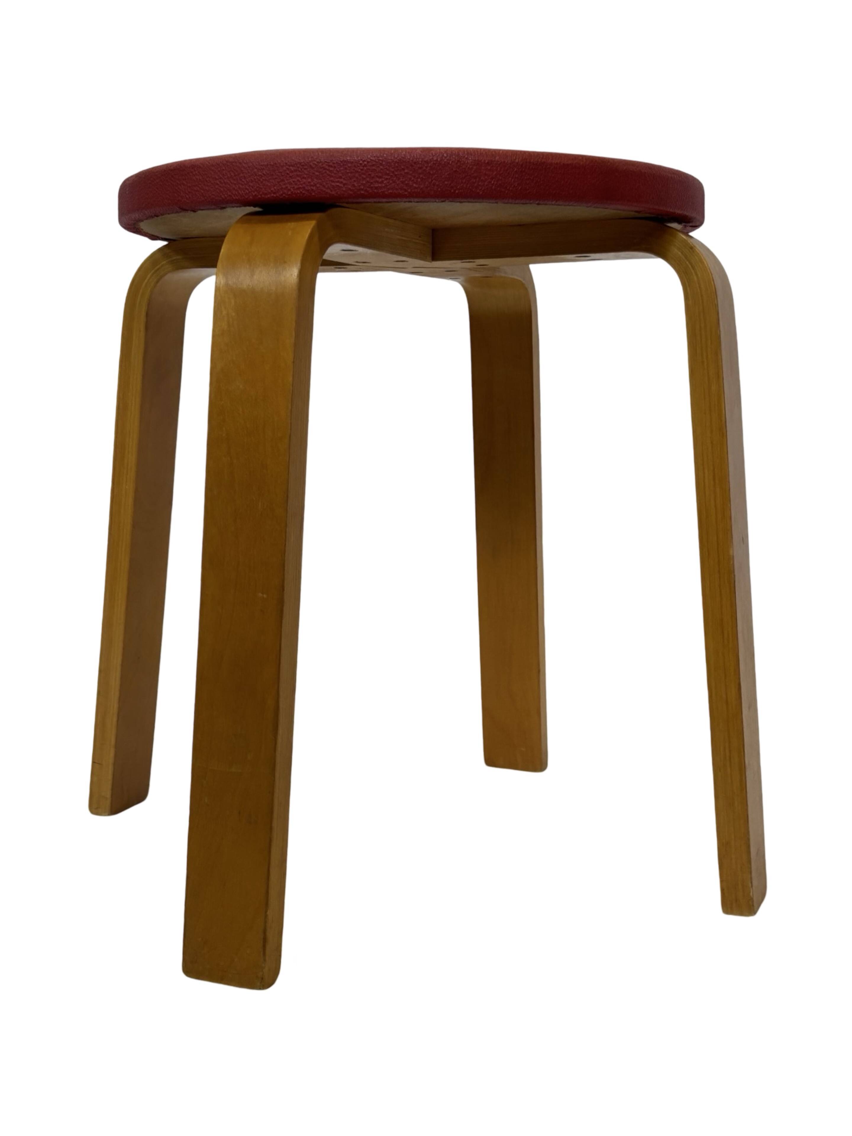 Vintage Cor Alons for Den Boer Gouda stool 1950s design