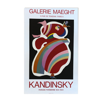 Affiche d'exposition Kandinsky