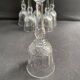6 Red Wine Glasses – Mouth Blown and Hand Cut Crystal