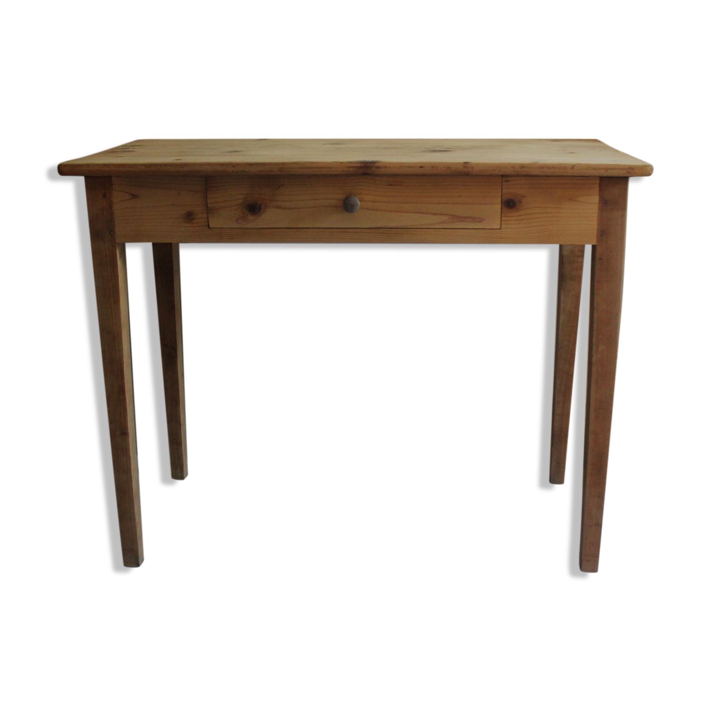 Raw wooden table