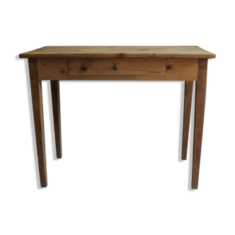 Raw wooden table