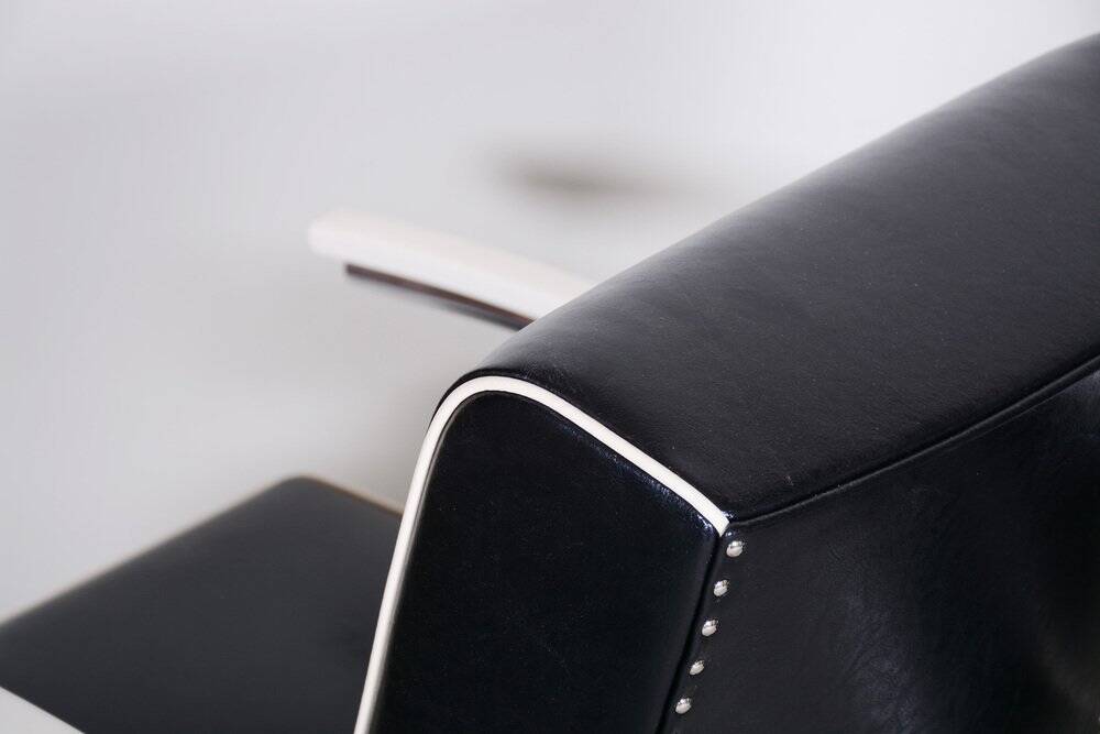 Set of Art Deco Armchairs attributed to Mücke Melder, 1930s