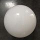 Ceiling lamp wall globe opaline ball white Very large model Ø 25 cm Art Deco 1930/1940