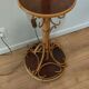 Lampadaire en rotin
