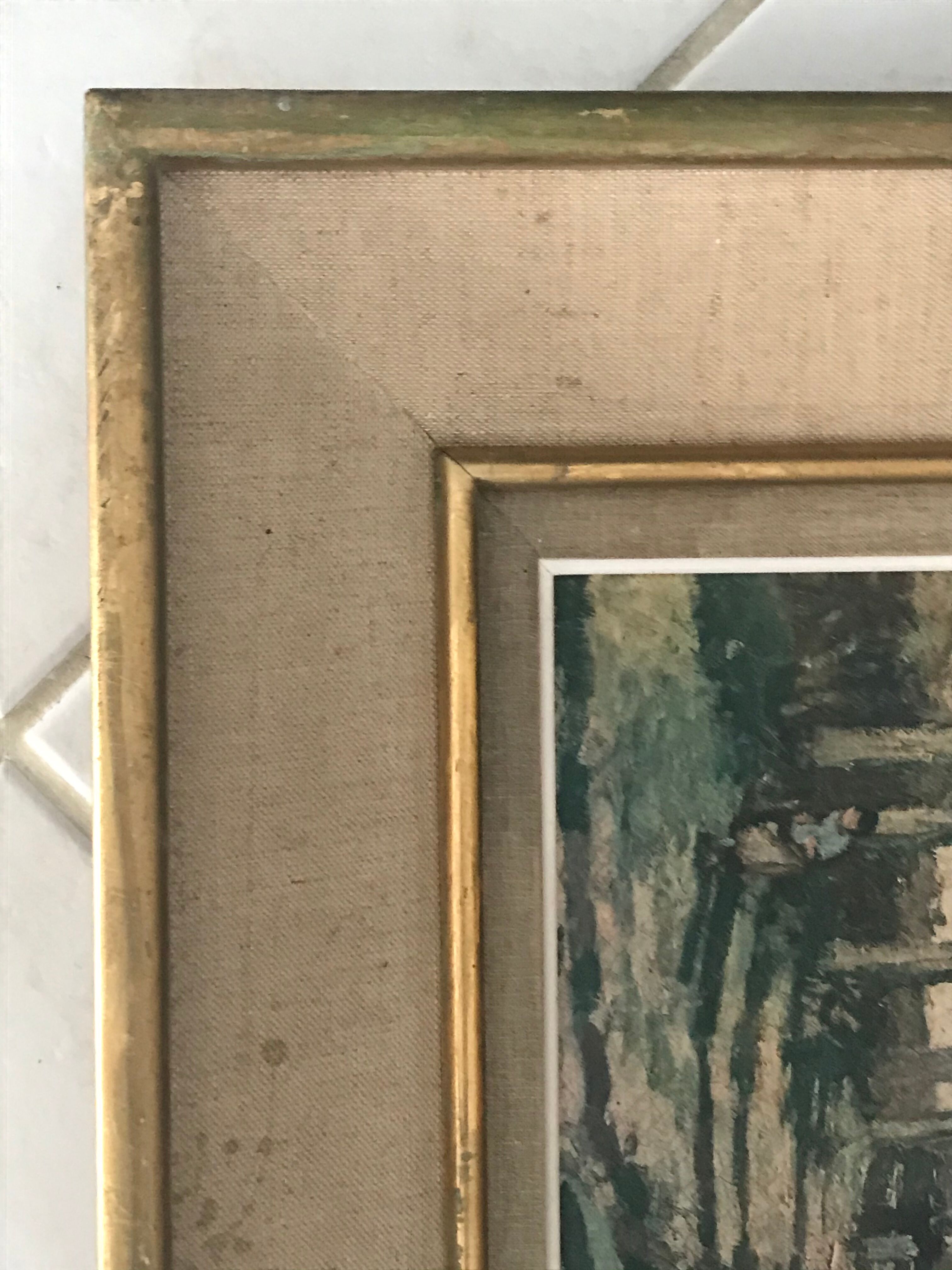 Painting landscape reproduction by Pissarro