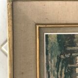 Painting landscape reproduction by Pissarro