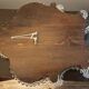 Venetian murano mirror with crystal flower