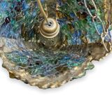 Suspension chandelier in murano glass