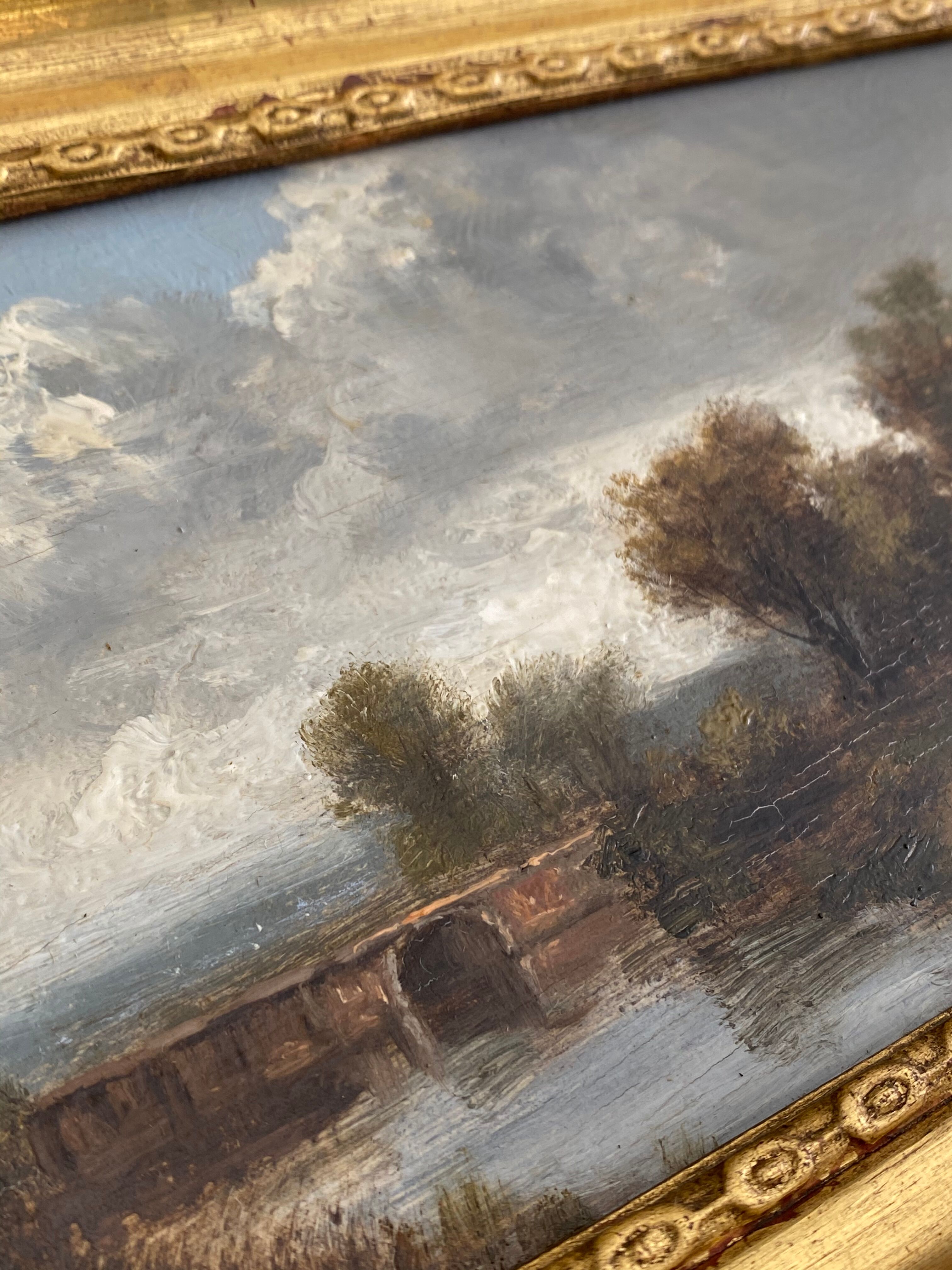 Landscape framed early twentieth