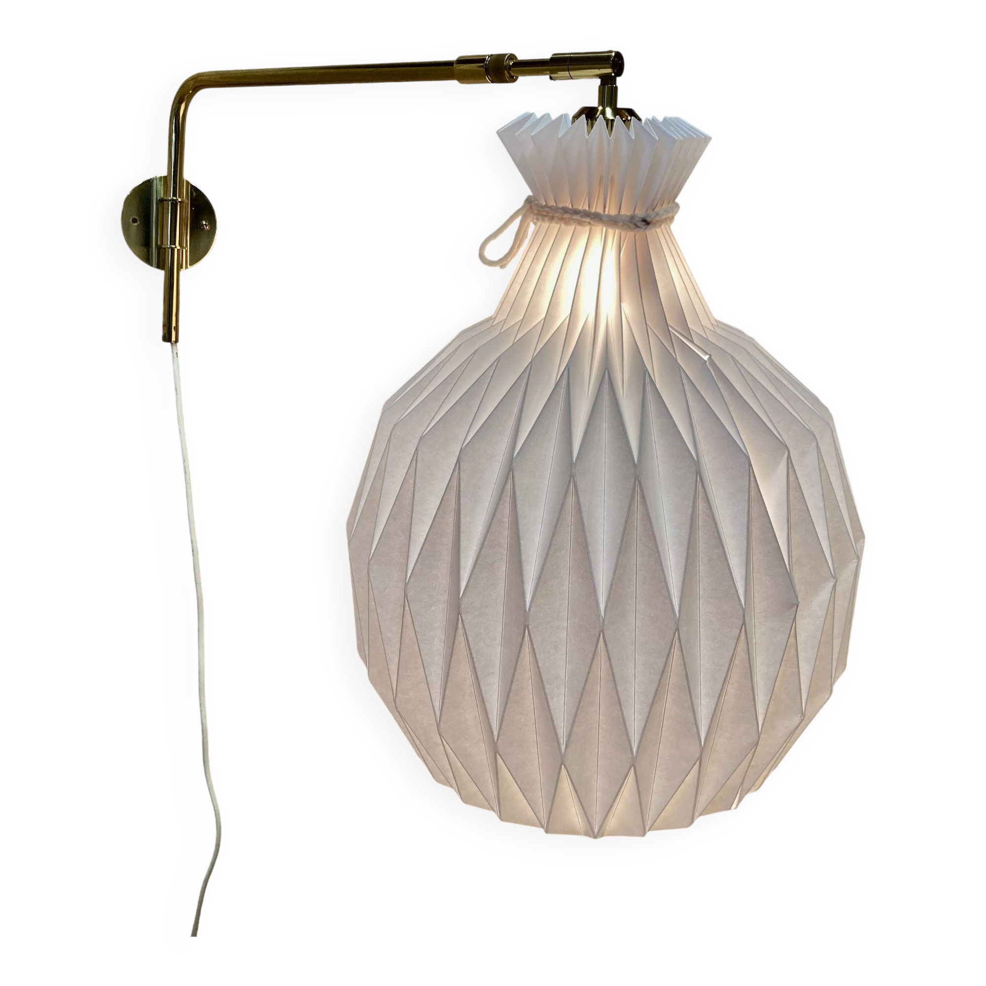 Large modular wall light Scandinavian design 1960.