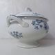 Iron earth tureen flowers althaea