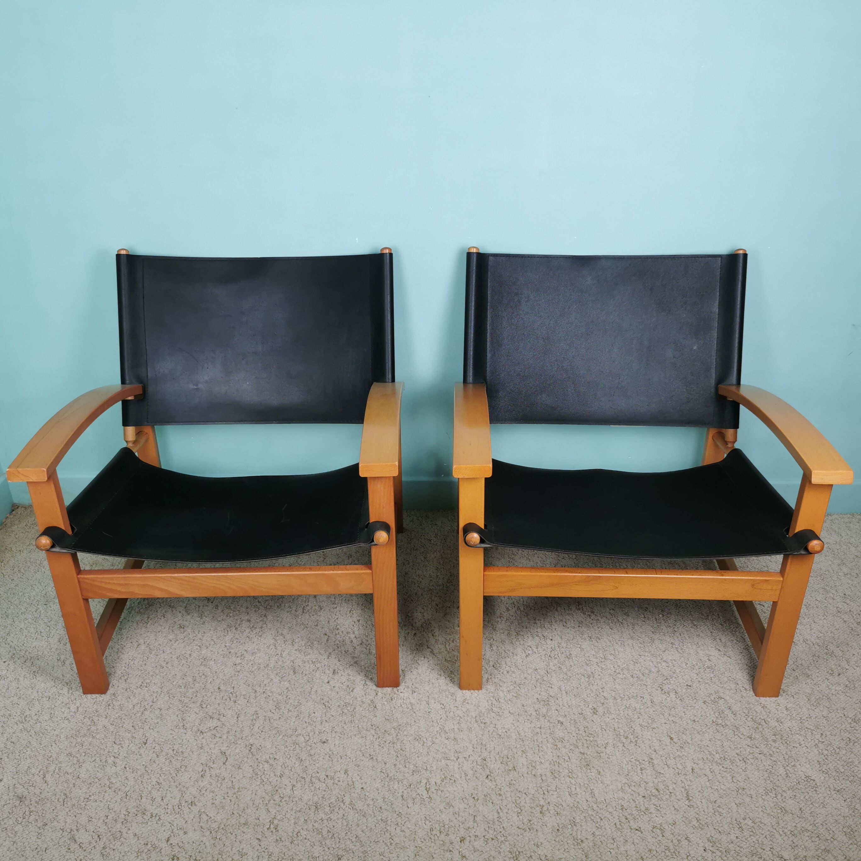 Armchairs "Safari" Hyllinge Mobler