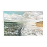 Painting sea and beach