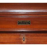 Mahogany curtain binder