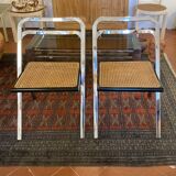 Pair of chairs by Giorgio Catellan for Cidue
